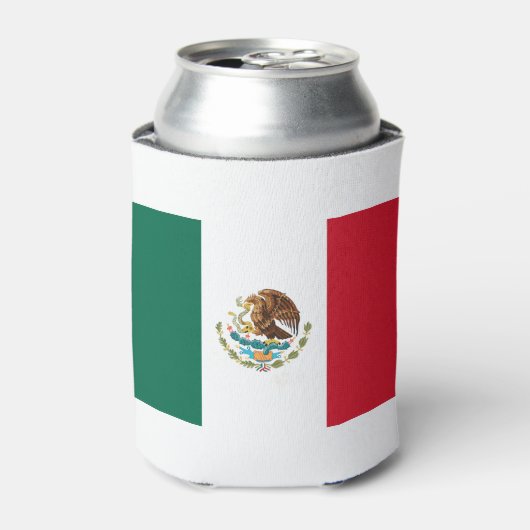 Vlag van Mexico-Koelbox Blikjeskoeler (Blikje Voorkant)