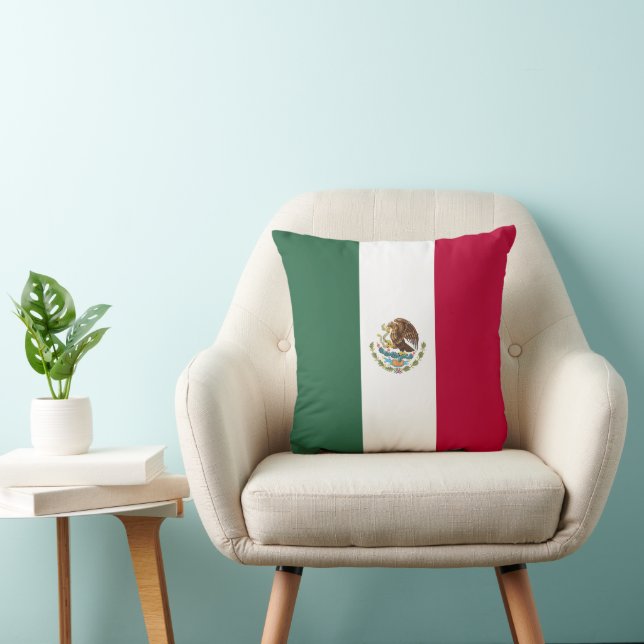 Vlag van Mexico Kussen (Stoel)