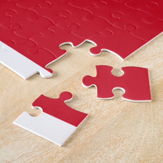 Vlag van Mexico Legpuzzel (Zijkant)