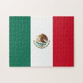 Vlag van Mexico Legpuzzel (Horizontaal)
