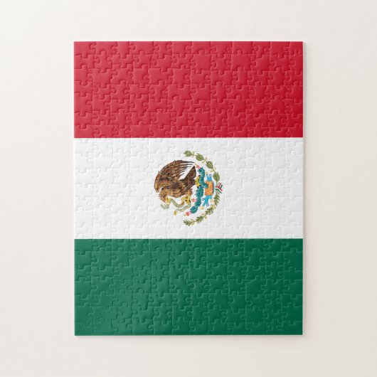 Vlag van Mexico Legpuzzel (Verticaal)