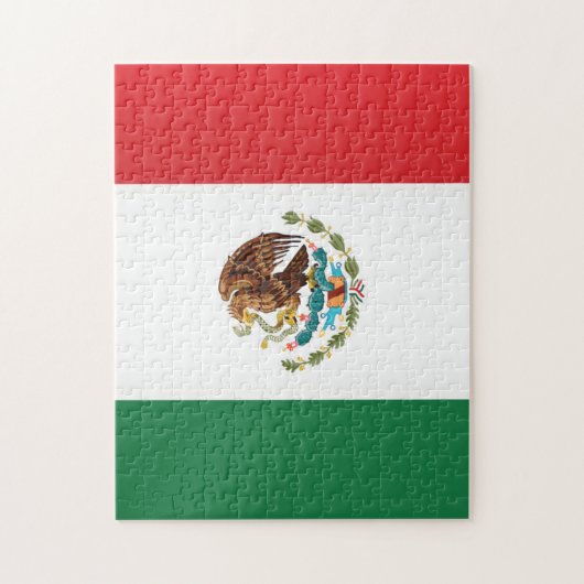 Vlag van Mexico Legpuzzel (Verticaal)