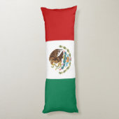 Vlag van Mexico Lichaamskussen (Achterkant (Verticaal))