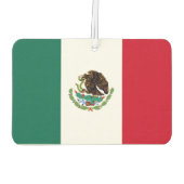 Vlag van Mexico Luchtverfrisser (Achterkant)