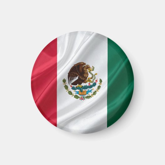 Vlag van Mexico Magneet (Voorkant)