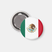 Vlag van Mexico Magneet (Voorkant / Achterkant)