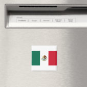 Vlag van Mexico Magneet (Insitu (Vaatwasser))