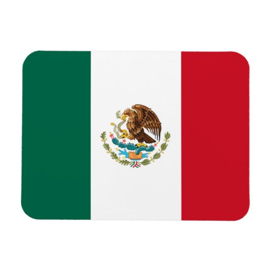 Vlag van Mexico Magneet (Horizontaal)