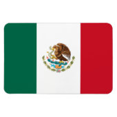 Vlag van Mexico Magnet Magneet (Horizontaal)