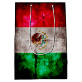  vlag van Mexico Medium Cadeauzakje (Achterkant)