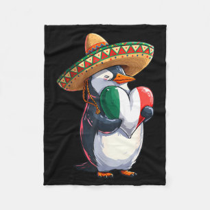 Vlag van Mexico mexicaanse trots mexicaanse wortel Fleece Deken