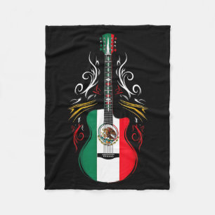 Vlag van Mexico Mexicaanse trots Mexicaanse wortel Fleece Deken
