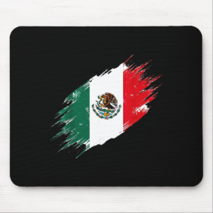 Vlag van Mexico mexicaanse trots mexicaanse wortel Muismat