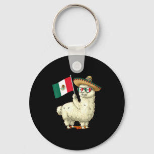 Vlag van Mexico mexicaanse trots mexicaanse wortel Sleutelhanger