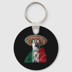 Vlag van Mexico Mexicaanse trots Mexicaanse wortel Sleutelhanger