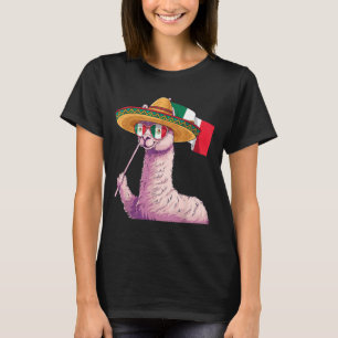 Vlag van Mexico Mexicaanse trots Mexicaanse wortel T-shirt