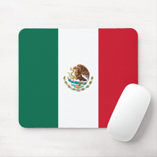 Vlag van Mexico (Mexico) Muismat (Met muis)