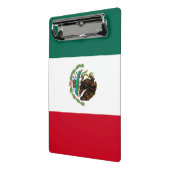 Vlag van Mexico Mini Klembord (Angled2)