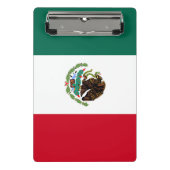 Vlag van Mexico Mini Klembord (Voorkant)