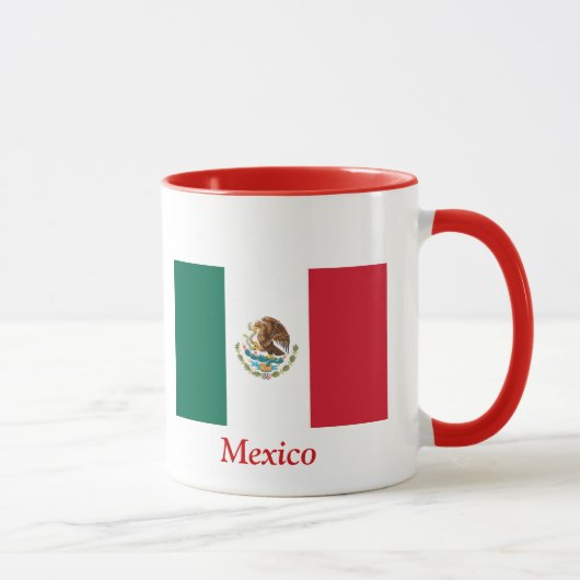 Vlag van Mexico Mok (Rechts)