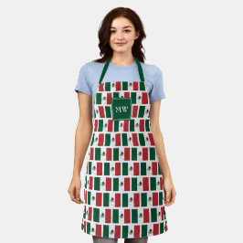 VLAG VAN MEXICO | Monogram | MEXICAANS Schort