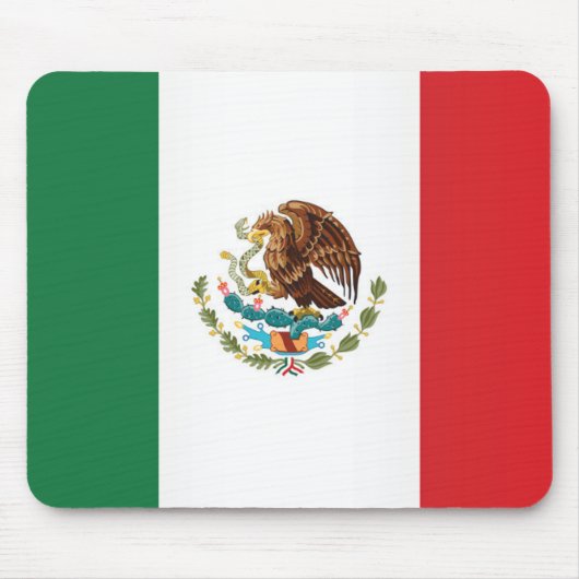 Vlag van Mexico Muismat (Voorkant)