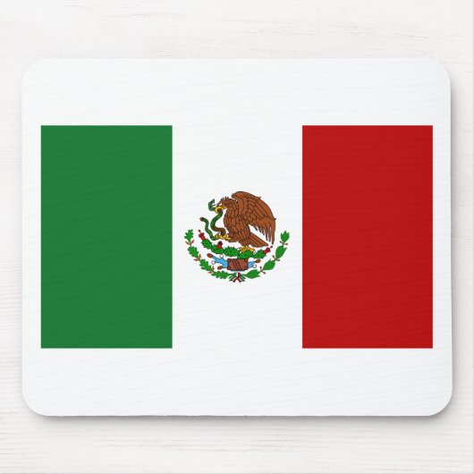 Vlag van Mexico Muismat (Voorkant)