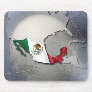 Vlag van Mexico Muismat