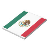 Vlag van Mexico Notitieblok (Linkerzijde)