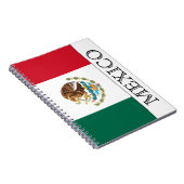 Vlag van Mexico Notitieboek (Rechterzijde)