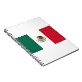 Vlag van Mexico Notitieboek (Rechterzijde)