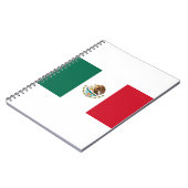 Vlag van Mexico Notitieboek (Linkerzijde)