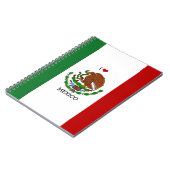 Vlag van Mexico Notitieboek (Linkerzijde)