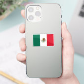 Vlag van Mexico op maat gesneden Sticker (Telefoon)