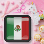 Vlag van Mexico Papieren Bordje (Feest)