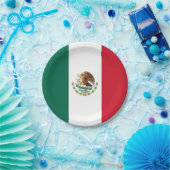 Vlag van Mexico Papieren Bordje (Feest)