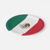 Vlag van Mexico Papieren Bordje (Gekanteld)