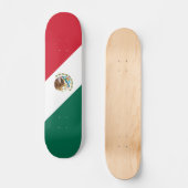 Vlag van Mexico Persoonlijk Skateboard (Voorkant)