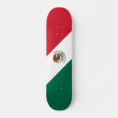 Vlag van Mexico Persoonlijk Skateboard (Voorkant)