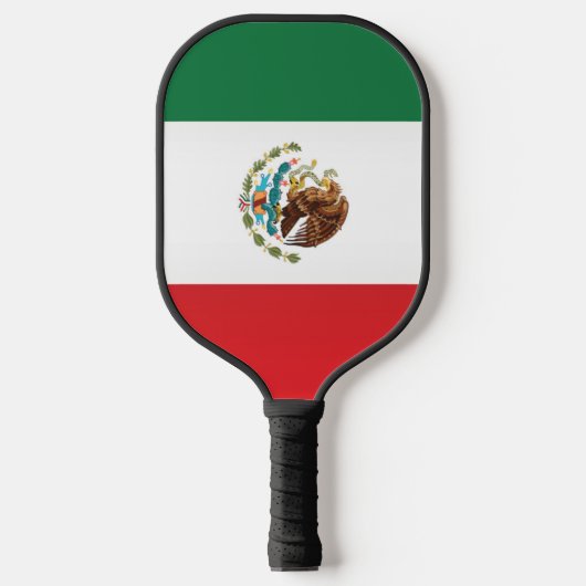 Vlag van Mexico Pickleball Paddle (Voorkant)