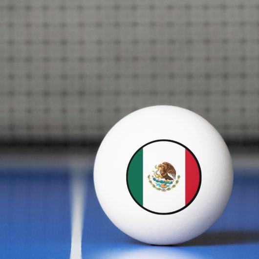 Vlag van Mexico Pingpongbal (Net)