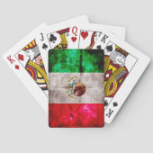  vlag van Mexico Pokerkaarten (Achterkant)