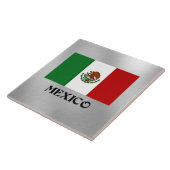 Vlag van Mexico, populair ontwerp, Tegeltje (Zijkant)