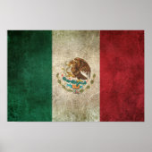  vlag van Mexico Poster (Voorkant)