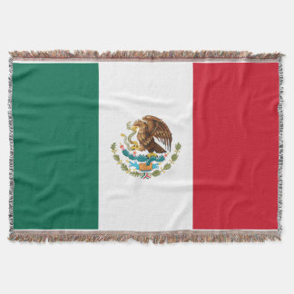 Vlag van Mexico Premium Woven Throw Blanket Deken