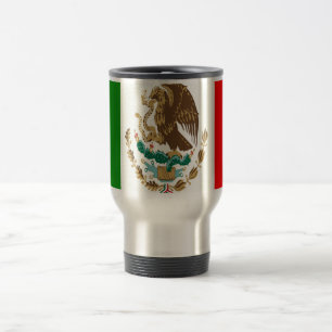 Vlag van Mexico Reisbeker
