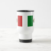 Vlag van Mexico Reisbeker (Center)