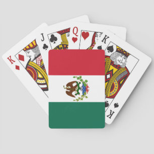 Vlag van Mexico Republiek vlag: 1824-1835 Pokerkaarten