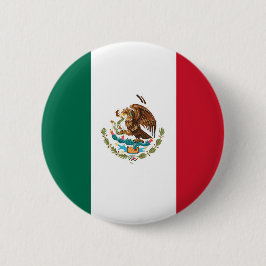 Vlag van Mexico Ronde Button 5,7 Cm