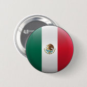 Vlag van Mexico Ronde Button 5,7 Cm (Voorkant /achterkant)